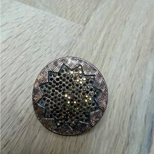 House of Harlow 1960 Starburst Gold and Silver Ring